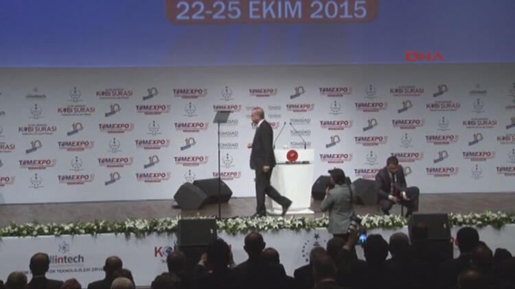 Cumhurbaşkanı Erdoğandan plaket törenine telefon arası