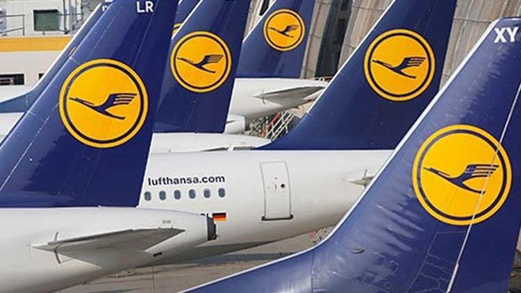 Lufthansa'da uçuşlarını durdurdu