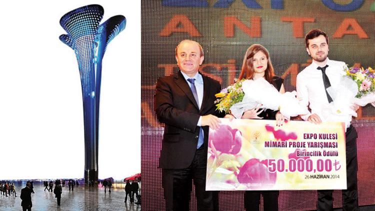 Antalya’ya palmiyeli Expo Tower