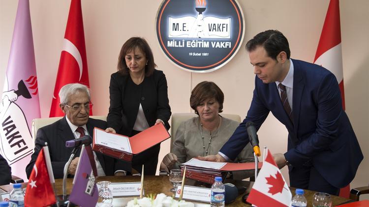 MEV ile Kanada Eğitim Bakanlığı arasında protokol