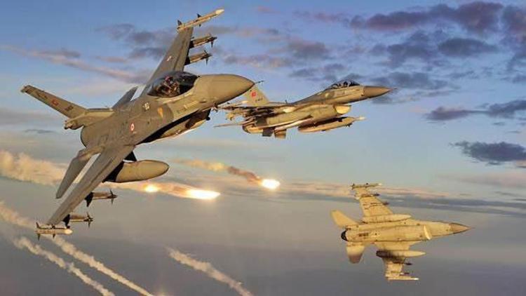 K.Irak’a 10 uçakla 50 dakika operasyon