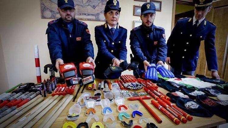 Napoli - Leiga Varşova maçı öncesi ortalık savaş alanına döndü