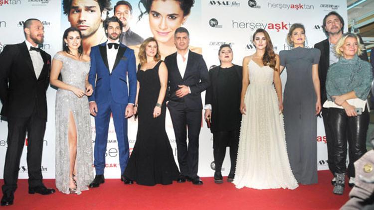 'Her Şey Aşktan'ın galası yapıldı
