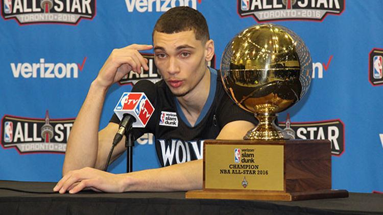 NBA smaç yarışmasını yine LaVine kazandı