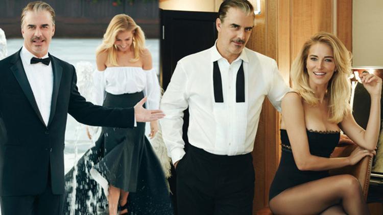 Burcu Esmersoy ile Chris Noth Türkiye'de buluştu