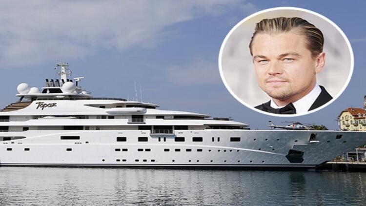 Süperyat hayranı Leonardo DiCaprio