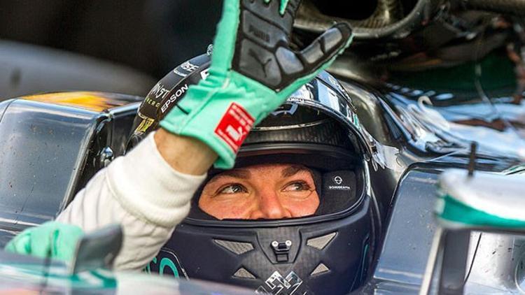Rosberg kaldığı yerden devam ediyor