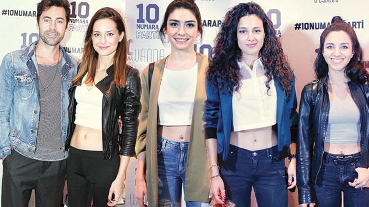 Burcu Biricik ve Cem Karcı'dan '10 Numara Parti'
