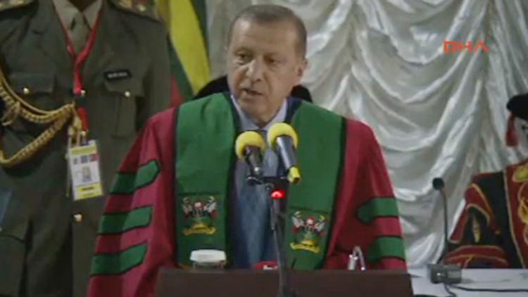 Cumhurbaşkanı Erdoğan: Uganda'da büyük bir alan istedim