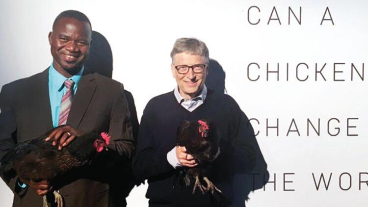 Bill Gates Afrika’ya 100 bin tavuk bağışladı