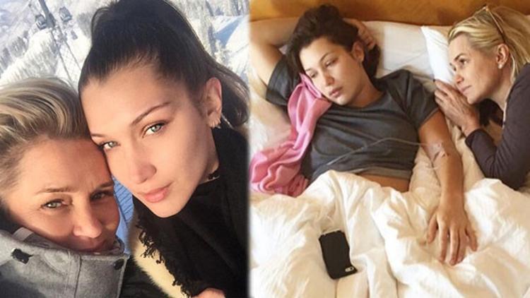 Bella Hadid'den annesine: 'Sana yardım edemediğim için sürekli ağlardım'