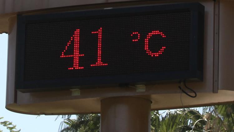 Adana'da termometreler 41 dereceyi gösterdi