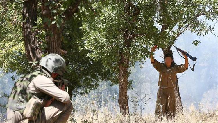 Lice'de 4 terörist öldürüldü, 2 terörist yakalandı