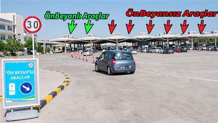 Bunu yaptıran sınırdan hızlı geçiyor