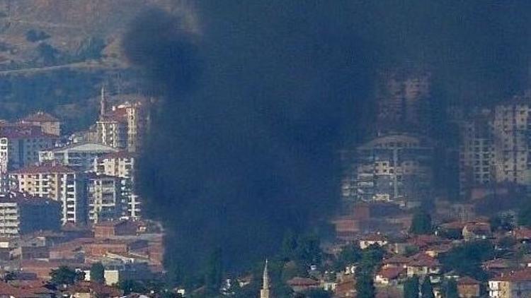 Ankara'da yangın