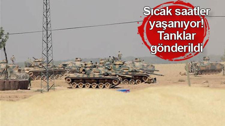 Son dakika haberi: Sınırda hareketli gün! Tanklar bölgede...