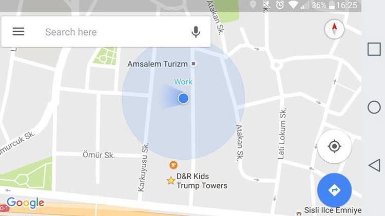 Google Maps'teki değişikliği fark ettiniz mi?