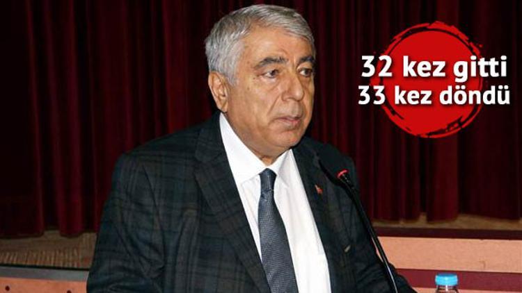 Tayin rekortmeni müdür emekli oldu
