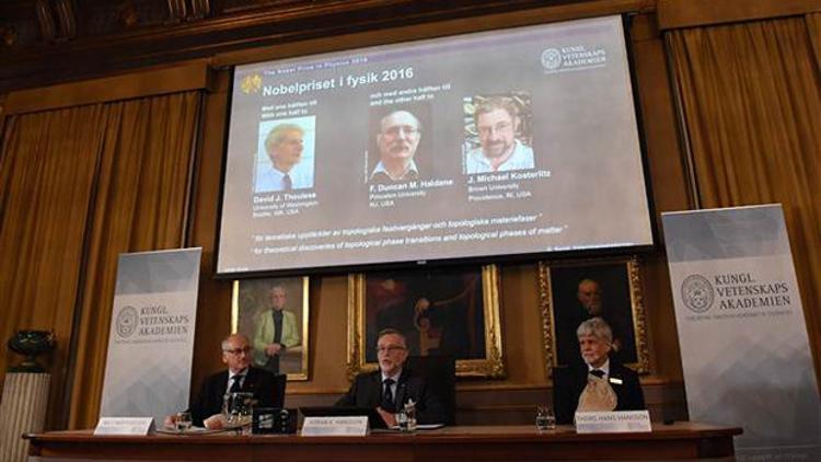 Nobel Fizik Ödülü'nün sahipleri belli oldu