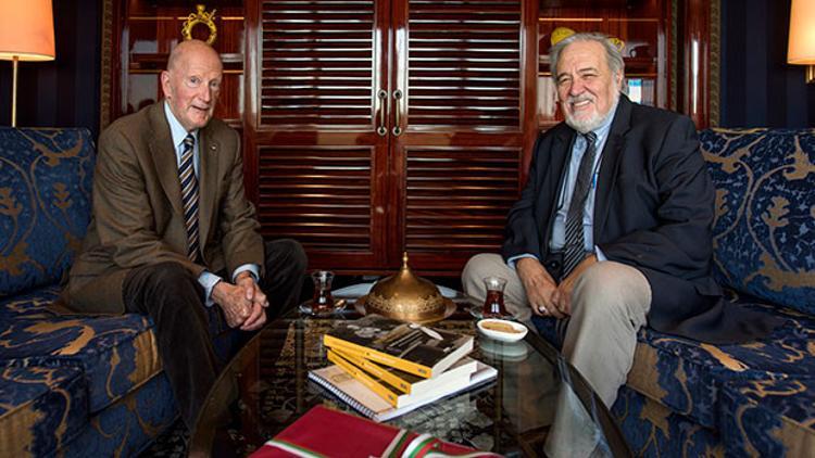 Prof.Dr. İlber Ortaylı ve son Bulgar Kralı II. Simeon: Majesteleriyle Profesör baş başa
