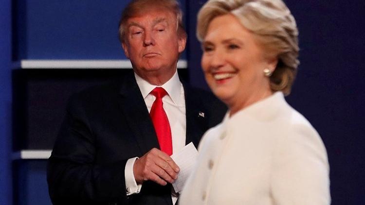 Clinton ve Trump son kez kozlarını paylaştı