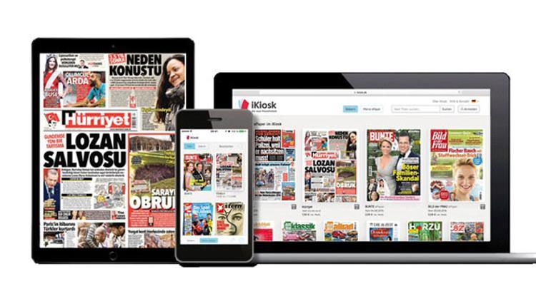 iKiosk platformunda Türkçe yayın