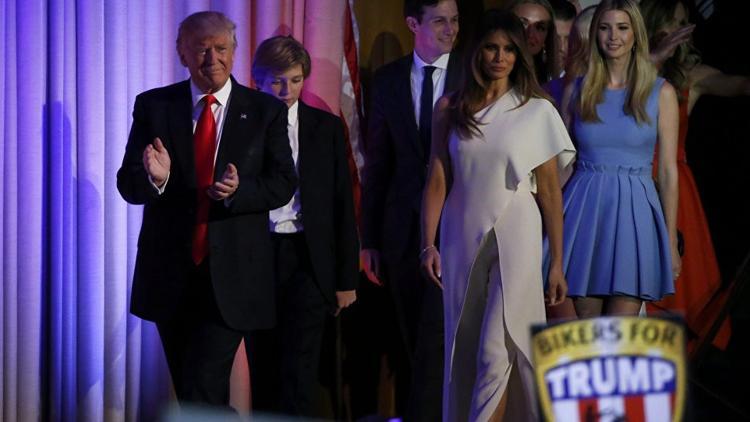 Trump'ın yardımcı kadrosunda çocukları var