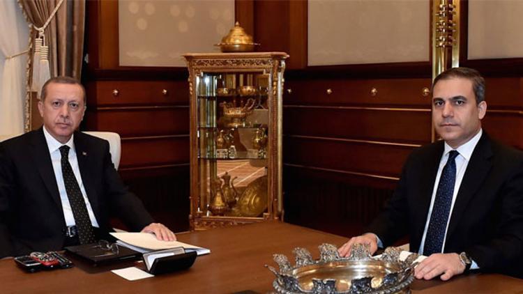 Cumhurbaşkanı Erdoğan, Fidan'la görüştü