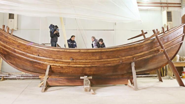 Ortaçağ teknesi yeniden üretildi