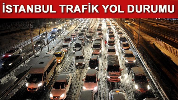 istanbul trafiginde son durum iste istanbul da yol durumu 30 12 2016 canli