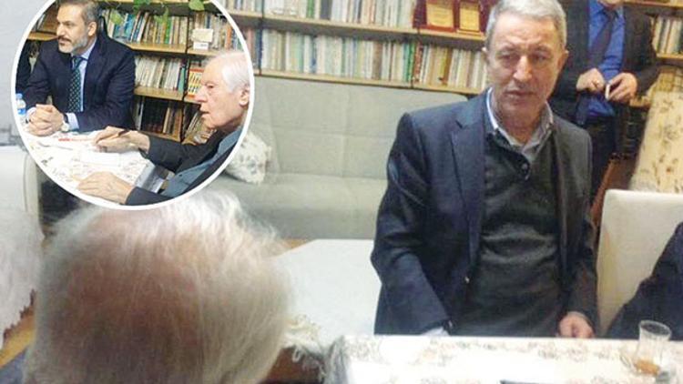 İslamcı yazarı ziyaret ettiler