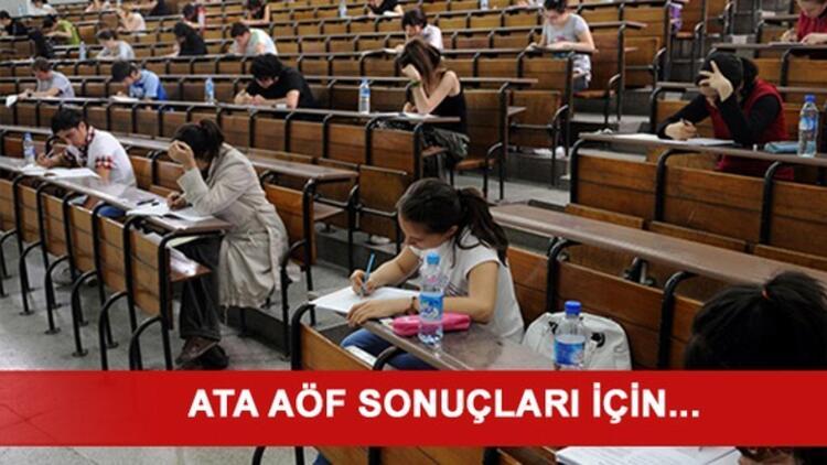 ATA AÖF final sınavı sonuçları ne zaman açıklanacak? İşte ...