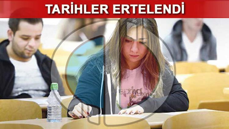 AÖF sınav tarihleri değişti... İşte açıklama