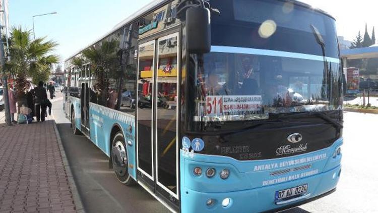 Toplu ulaşımda otobüs sayısı artıyor