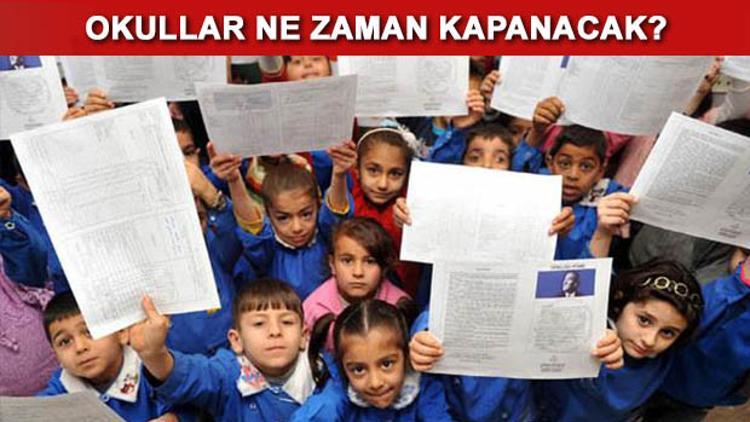 Okullar ne zaman kapanacak? Yaz tatili kısalacak mı?