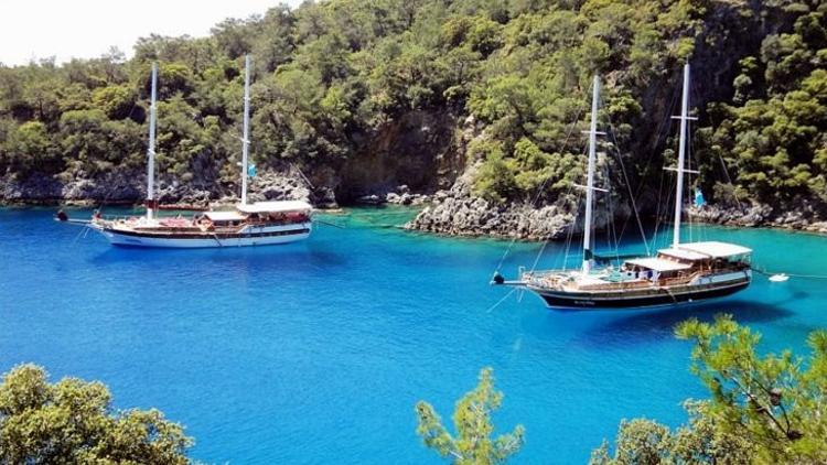 Umutları mavi tur ve yerli turistte