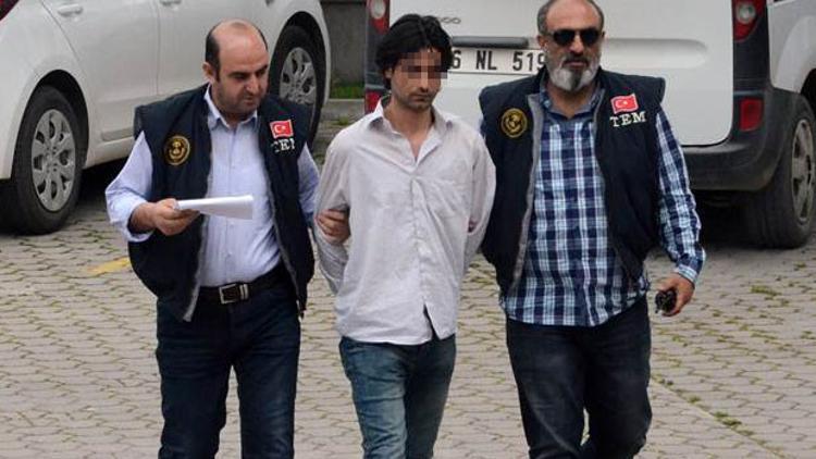 O tişörtle sandığa gidince tutuklandı