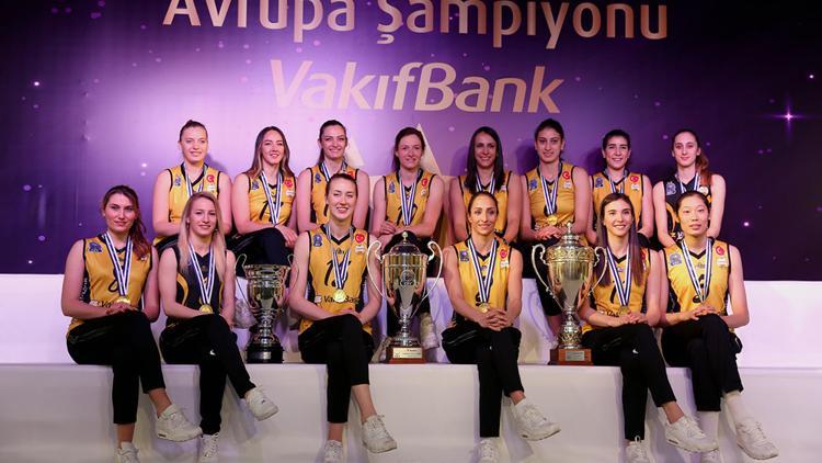 Avrupa Şampiyonu VakıfBank'tan gövde gösterisi