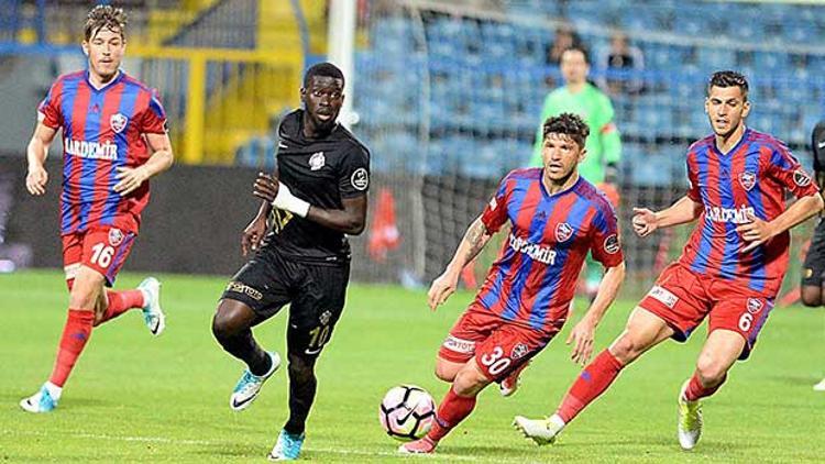 Karabükspor, Osmanlıspor'u penaltıyla devirdi