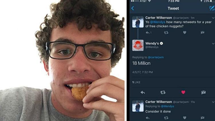Nugget sevgisi, Oscar selfiesini yendi!