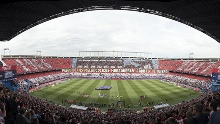 Atletico Madrid, Vicente Calderon'a veda etti
