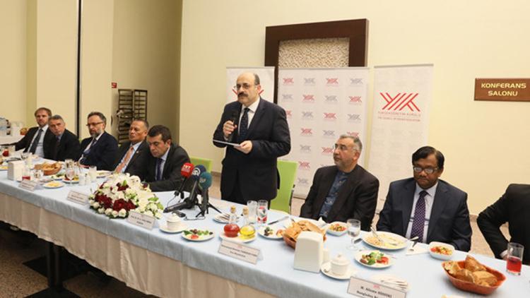 Yabancı uyruklu öğrenciler, YÖK’te buluştu