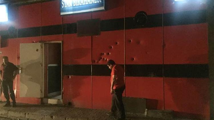 Birahaneye ateş açıldı...