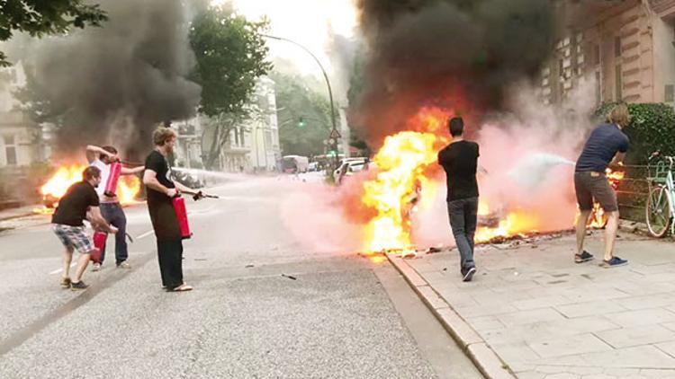 Hamburg’da G-20 ateşi