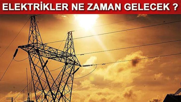 İstanbul’da elektrik kesintisi yaşayacak ilçeler… Elektrikler ne zaman gelecek?