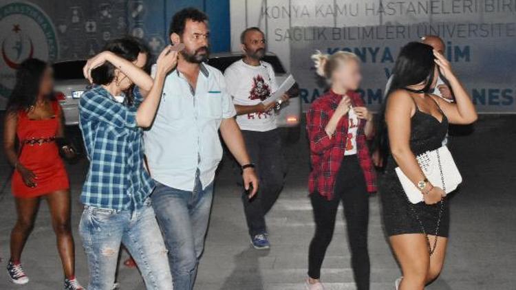 Konya'daki konsomatris operasyonunda Ugandalı kadın da gözaltına alındı