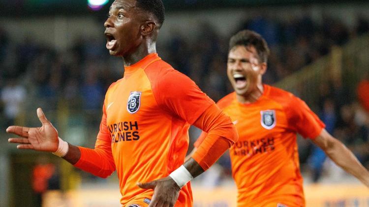 Başakşehir Belçika'da avantajı kaptı!
