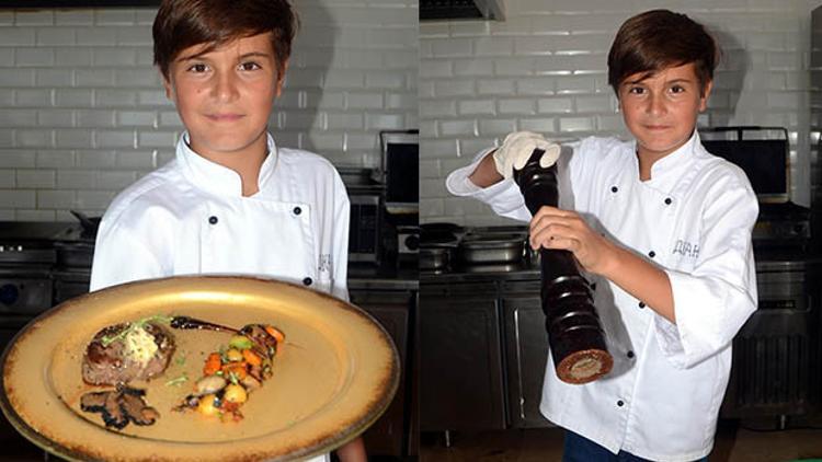 11 yaşında VIP restoranının başına geçti