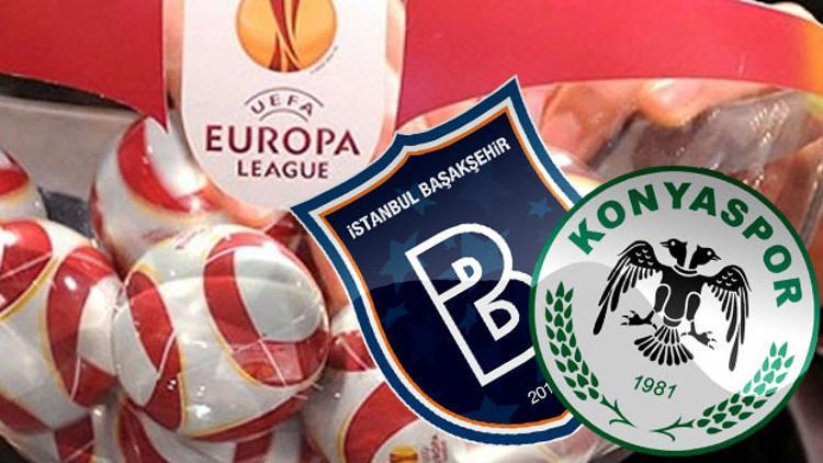 UEFA'da Başakşehir ve Konyaspor'un rakipleri belli oldu