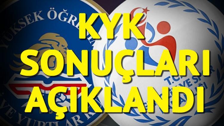 KYK yurt başvuru sonuçları açıklandı - Yüksek Öğretim Kredi ve Yurtlar Kurumu sorgulama ekranı